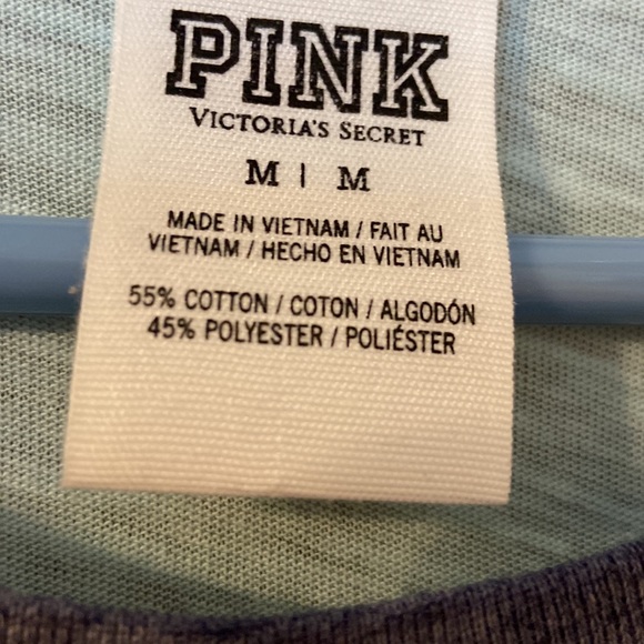 Victoria’s Secret pink baseball style tee. - Picture 3 of 4